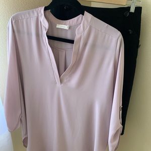 lilac blouse